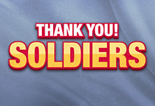 Thank you! SOLDIERS