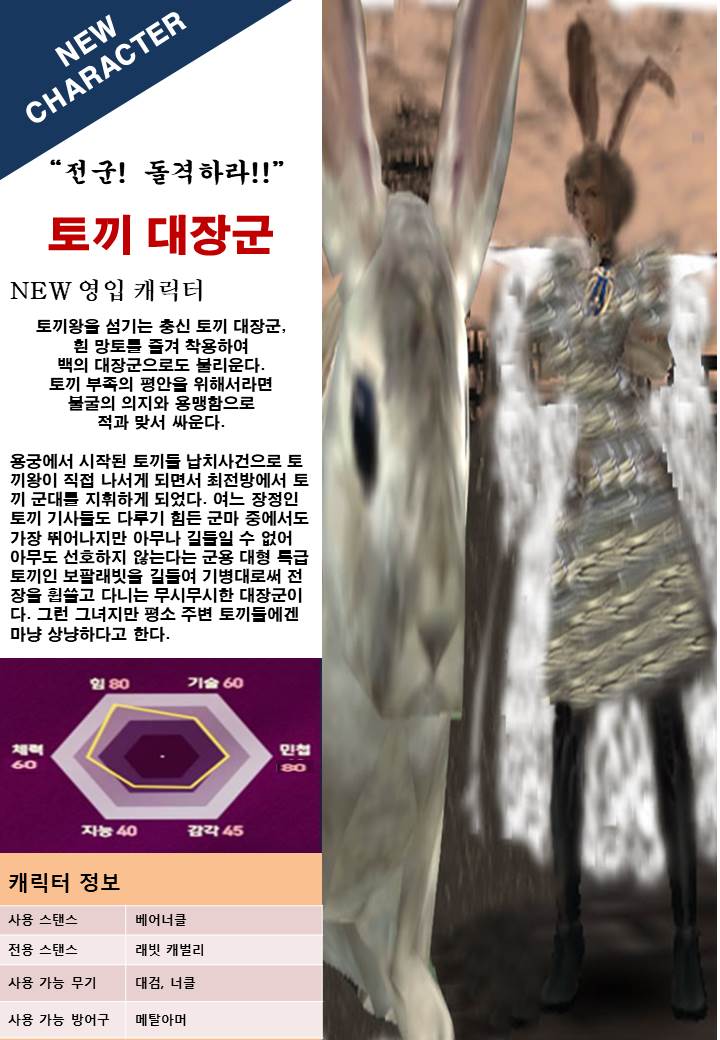 [공모전]NEW 영입 캐릭터 ...